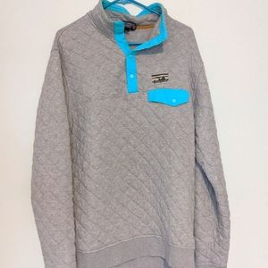 Vintage patagonia diamond quilted Synchilla